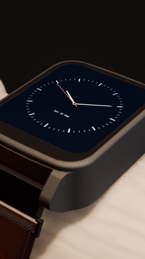 Render: close-up on the wrist