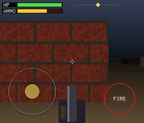 A Doom-style shooter, played sideways